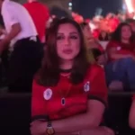 أنغام تغني “بلادي بلادي” في Fan Zone المصرية