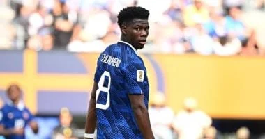 تشواميني يغيب عن فرنسا أمام باراجواي في كأس العالم