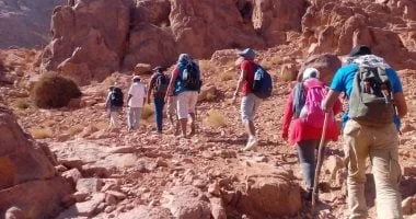 سانت كاترين تستقبل 340 سائحًا وزائرًا متنوعي الجنسيات