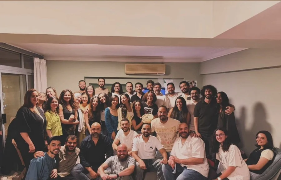 هبة عبد الغني تحتفل بعرض مسلسل "تحت السن"