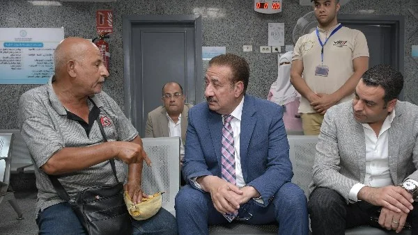 زيارة محافظ بورسعيد لمتابعة مركز طب أسرة بورفؤاد ثان