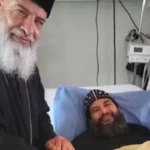 زيارة وكيل مطرانية الأقباط الكاثوليك للأنبا إيلاريون