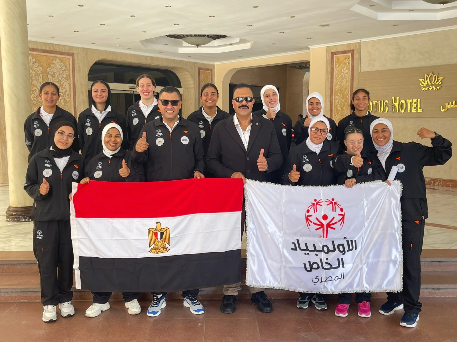 بعثة الأولمبياد الخاص المصري تغادر باريس للمشاركة في كأس العالم