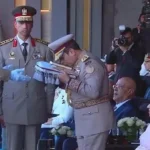 انتصار السيسي تنشر صور احتفالية افتتاح القيادة الاستراتيجية