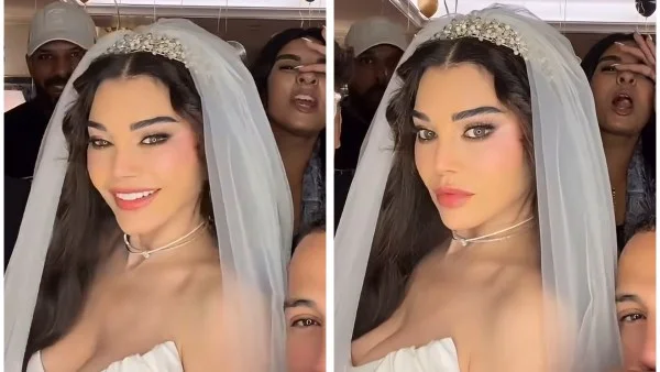 هيفاء وهبي تفاجئ جمهورها بإطلالة زفاف ساحرة