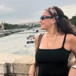 هند صبري تبرز أناقتها في باريس