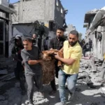 قصف إسرائيلي في خان يونس يسفر عن شهداء ومصابين
