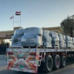 قافلة زاد العزة 228 من الهلال الأحمر المصري إلى غزة