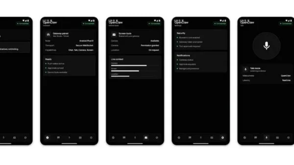 تطبيق OpenClaw يصل إلى هواتف iOS وAndroid