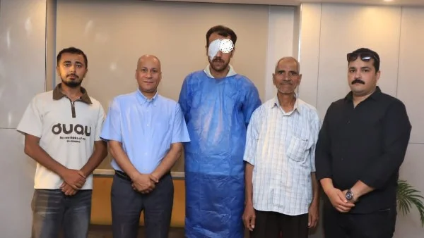 استجابة طبية عاجلة لمواطن يحتاج جراحة ترقيع قرنية