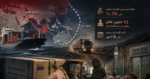تأثير الحرب الإيرانية على صحة الأطفال في أفريقيا