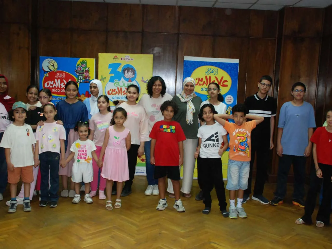 انطلاق ورشة الممثلين بالألعاب المسرحية لمجلة علاء الدين