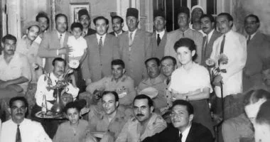 الزعيمان خالد وزكريا محي الدين من كفر شكر