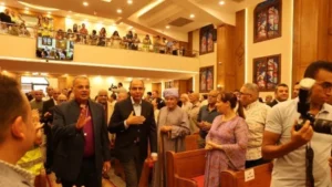افتتاح الكنيسة الإنجيلية بأرض سلطان في المنيا
