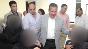 لقاء محافظ بورسعيد مع الحالات الإنسانية