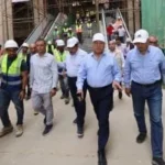 تفقد كامل الوزير لموقع الخط الأول للقطار الكهربائي السريع