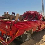 مصرع شخصين وإصابة 36 في انقلاب سيارة بالمنيا