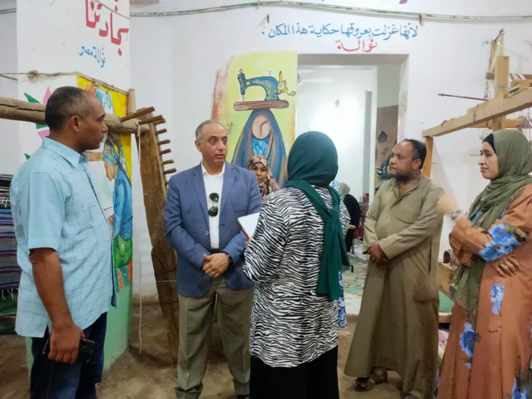 مركز تدريب للحرف التراثية في نقادة بقنا