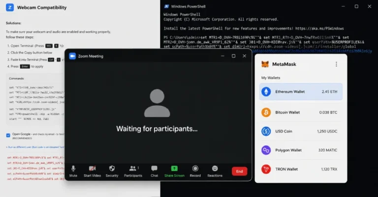 مجموعة BlueNoroff تبتكر أساليب احتيال جديدة عبر Zoom