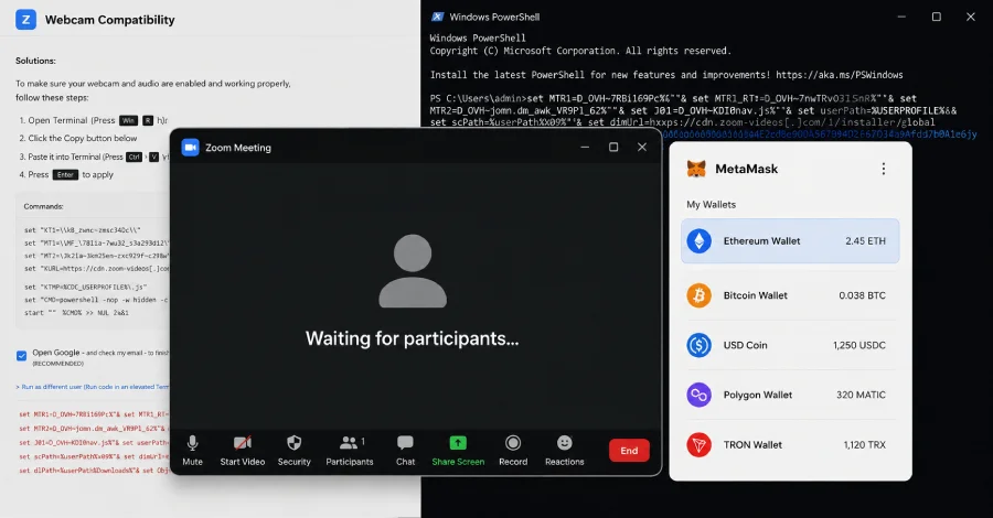 مجموعة BlueNoroff تبتكر أساليب احتيال جديدة عبر Zoom