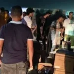 تصادم بين سيارتين على طريق بنها شبرا الحر
