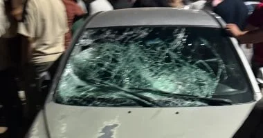 حادث اصطدام في بنها يسفر عن إصابة شخصين