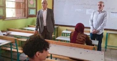 متابعة امتحانات الدور الثاني للإعدادية في الإسماعيلية