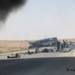 تصادم مروع في سوريا يسفر عن 35 قتيلاً و30 مصابًا