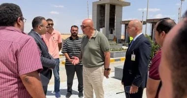 تفقد رئيس المصرية للمطارات جاهزية مطار العلمين لمعرض الطيران