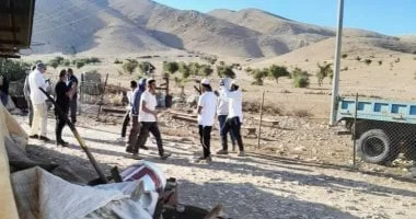 اعتداءات المستوطنين المسلحين في نابلس