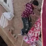 القبض على شاب رقص أعلى ماسورة غاز ببشتيل