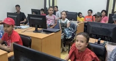 كورس برمجة للأطفال في مكتبة مصر العامة بالأقصر