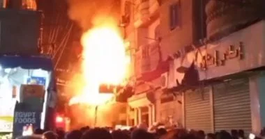 السيطرة على حريق في محل مفروشات بالإسكندرية دون إصابات