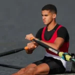 عمر حسام يحصد المركز التاسع عالمياً في التجديف