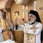 قداس عيد القديسين يواقيم وحنة في المنيا الجديدة