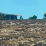 بؤرة استيطانية جديدة شرق رام الله