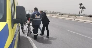 مصرع شاب وطفل بحادث تصادم في الأقصر