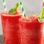 طريقة عمل سموثي البطيخ المنعش