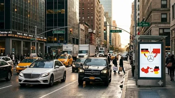 استثمارات صينية تهدد مستقبل مرسيدس بالولايات المتحدة