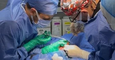 نجاح جراحة لتصحيح تشوه خلقي لرضيع بالقنايات