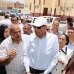 زيارة محافظ جنوب سيناء لسيارة المركز التكنولوجي المتنقلة