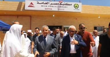 افتتاح مكتبة مصر العامة في شمال سيناء