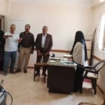 متابعة سير العمل بإدارة التضامن الاجتماعي ببلاط
