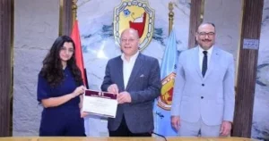 تكريم المشاركين في برنامج التبادل الطلابي بجامعة سوهاج