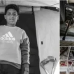 معاناة الطفل محمد صليح في غزة
