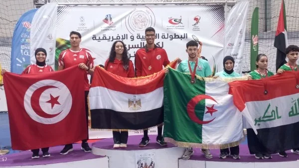 مصر تتألق في البطولة العربية لكرة السرعة