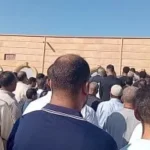 تشييع جنازة اللواء فؤاد فيود في كفر الشيخ