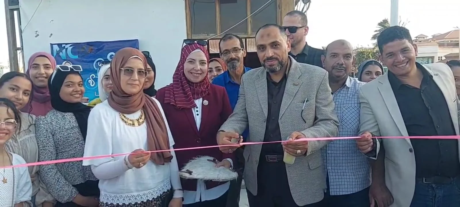 انطلاق معرض «مبدعي النيل» للفنون التشكيلية برأس البر