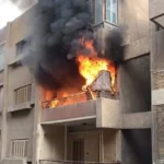 حريق هائل في بولاق الدكرور ونجاح الحماية المدنية في السيطرة عليه