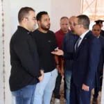 محافظ المنوفية يتفقد مكتبة مصر العامة بكفر المصيلحة
